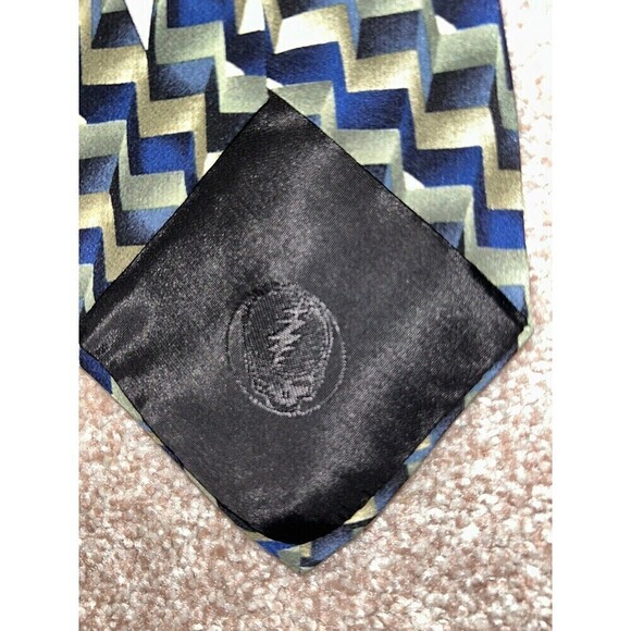 Jerry Garcia Grateful Dead Silk Tie Doing That Rag Seventh Set - Picture 4 of 7